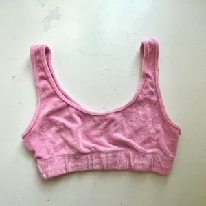 Zara terry cloth tank